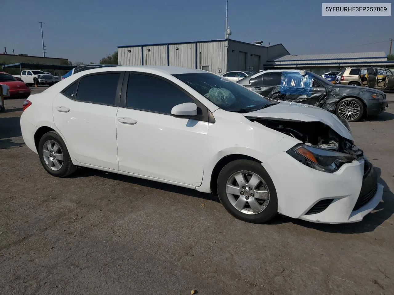 2015 Toyota Corolla L VIN: 5YFBURHE3FP257069 Lot: 70988524