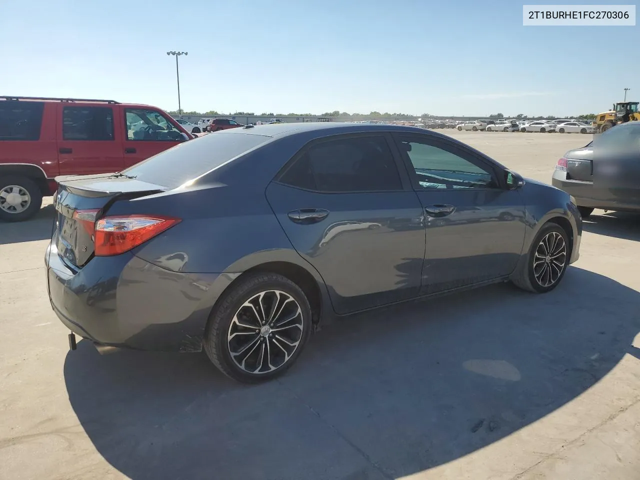 2015 Toyota Corolla L VIN: 2T1BURHE1FC270306 Lot: 71035964