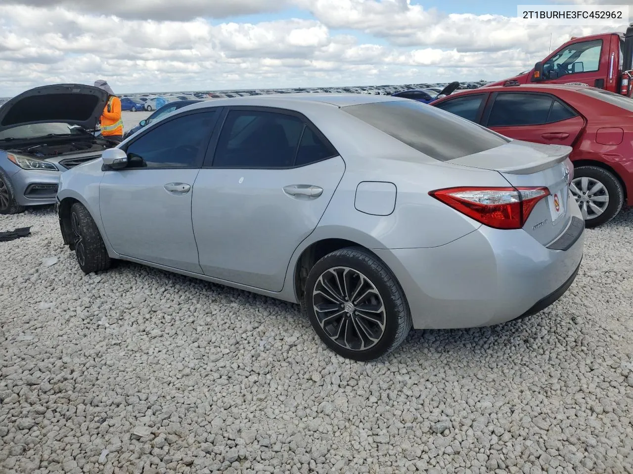 2015 Toyota Corolla L VIN: 2T1BURHE3FC452962 Lot: 71061394