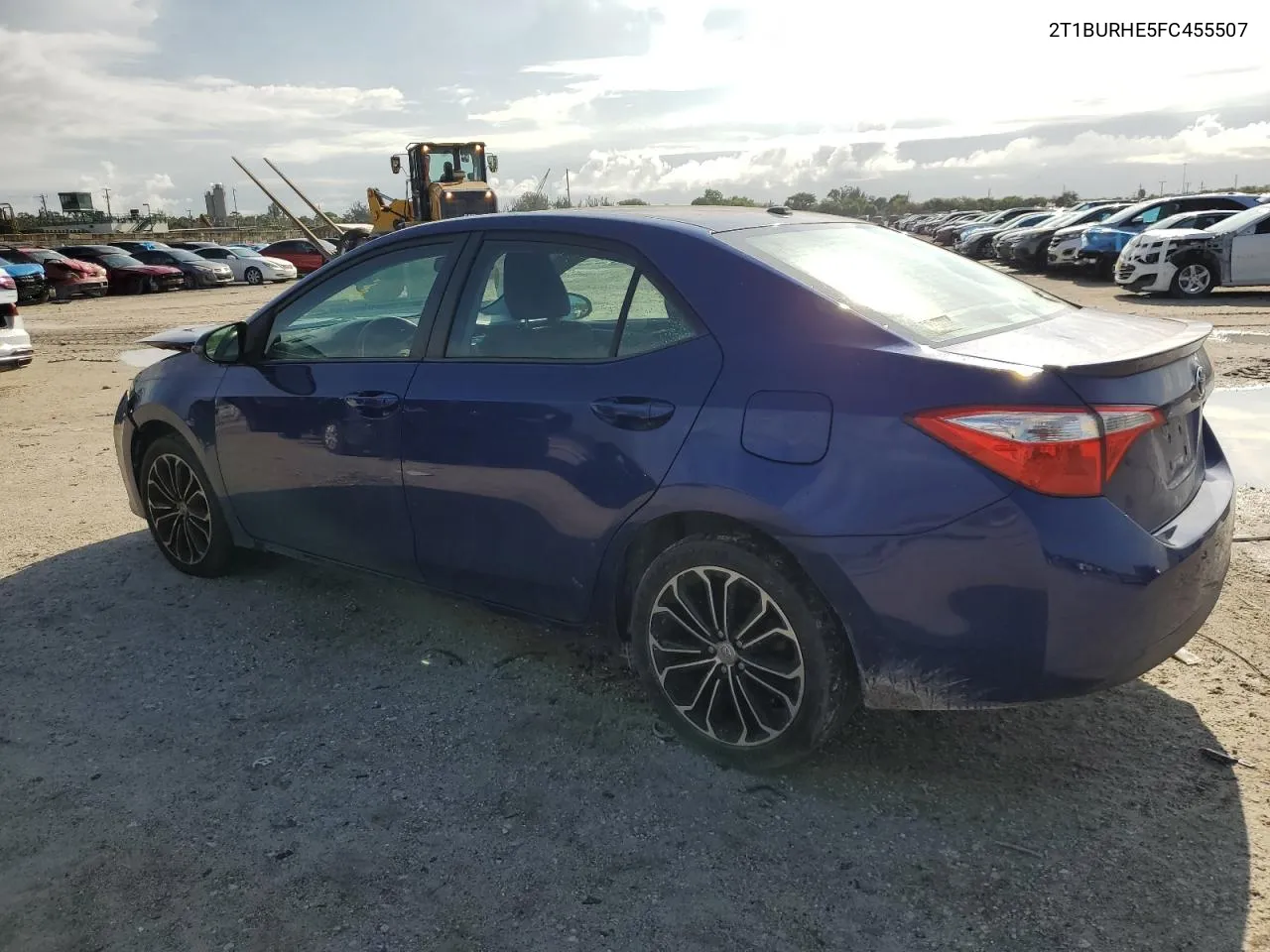 2015 Toyota Corolla L VIN: 2T1BURHE5FC455507 Lot: 71188604