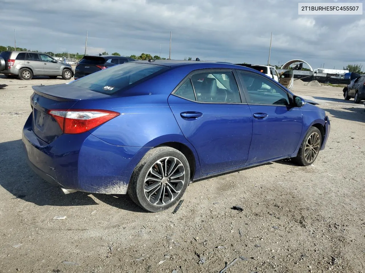 2015 Toyota Corolla L VIN: 2T1BURHE5FC455507 Lot: 71188604