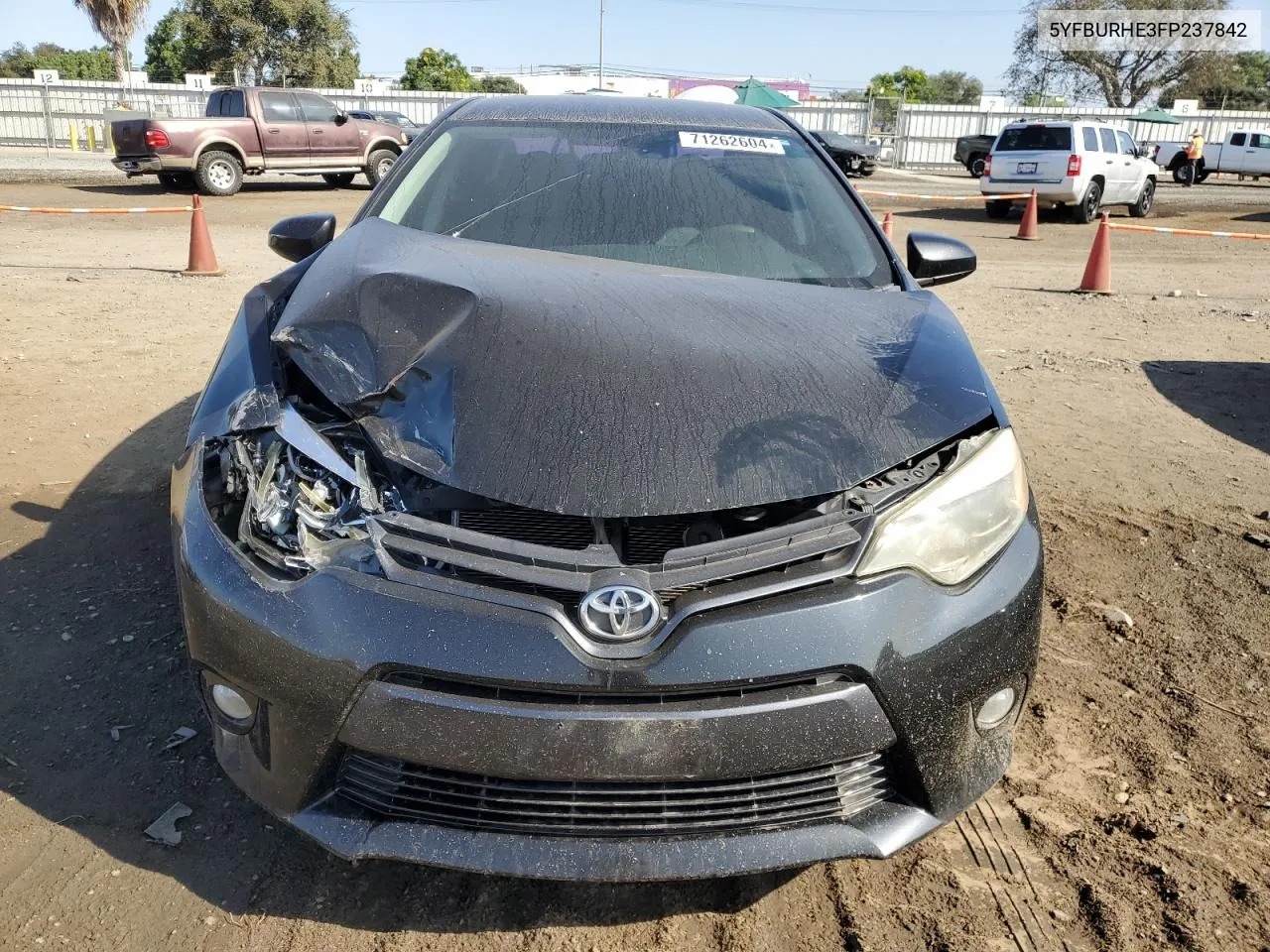 5YFBURHE3FP237842 2015 Toyota Corolla L