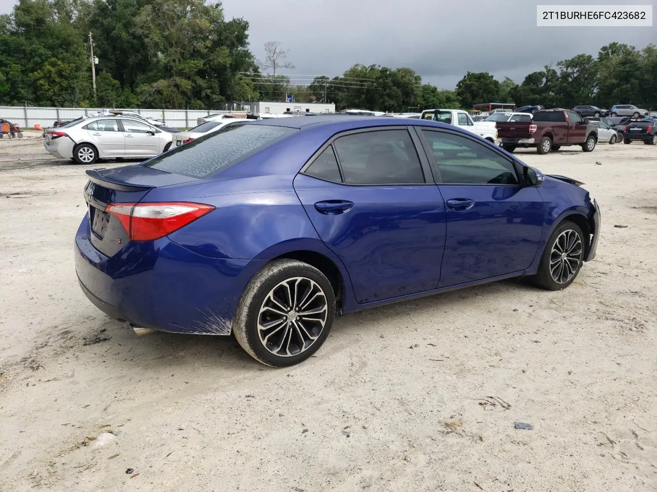 2015 Toyota Corolla L VIN: 2T1BURHE6FC423682 Lot: 71282124