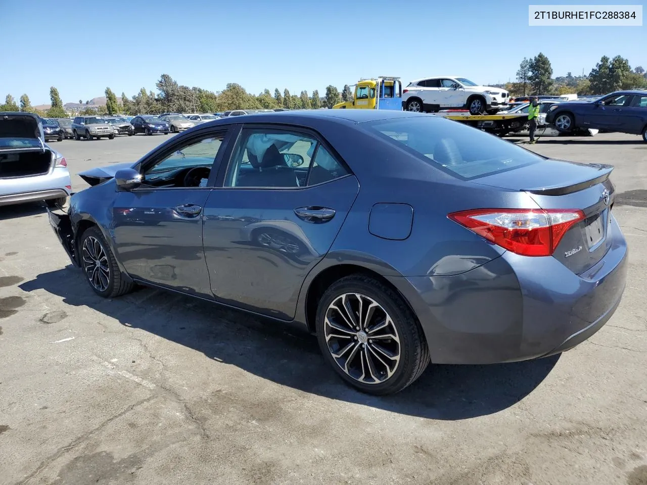 2015 Toyota Corolla L VIN: 2T1BURHE1FC288384 Lot: 71293344