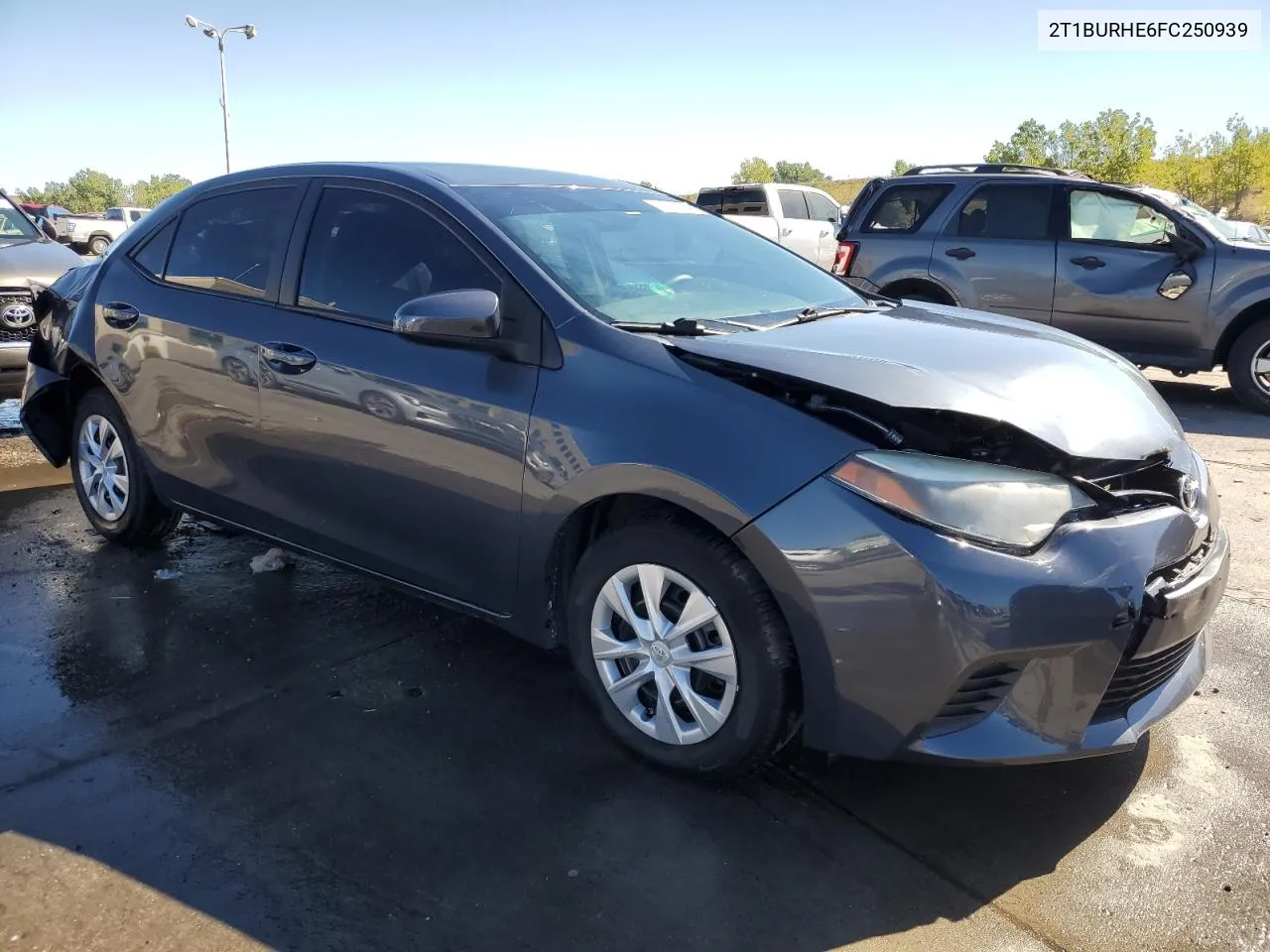 2015 Toyota Corolla L VIN: 2T1BURHE6FC250939 Lot: 71305804