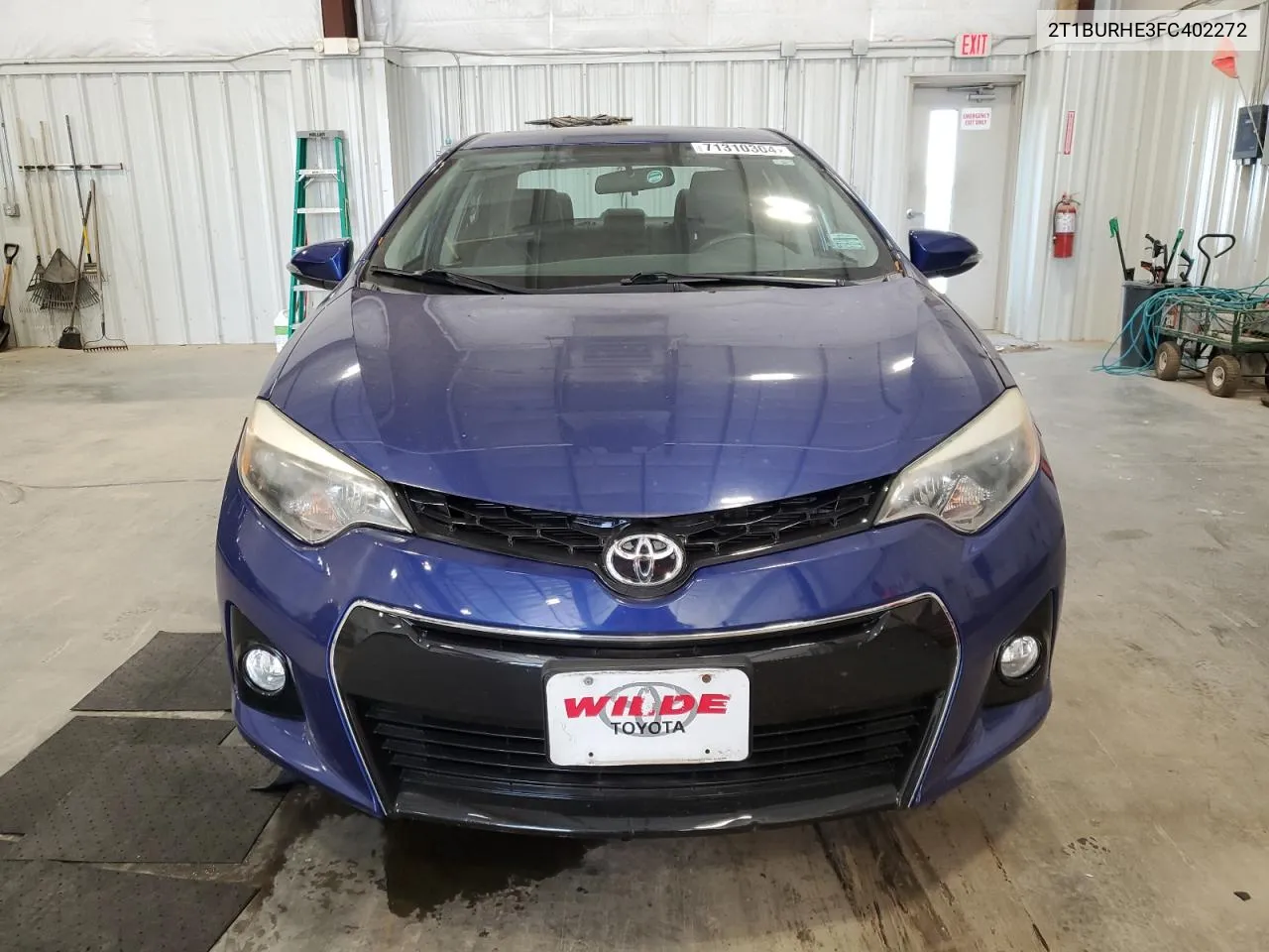 2015 Toyota Corolla L VIN: 2T1BURHE3FC402272 Lot: 71310304