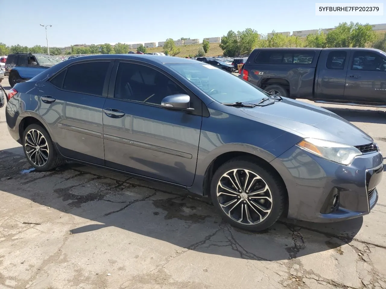 2015 Toyota Corolla L VIN: 5YFBURHE7FP202379 Lot: 71311524