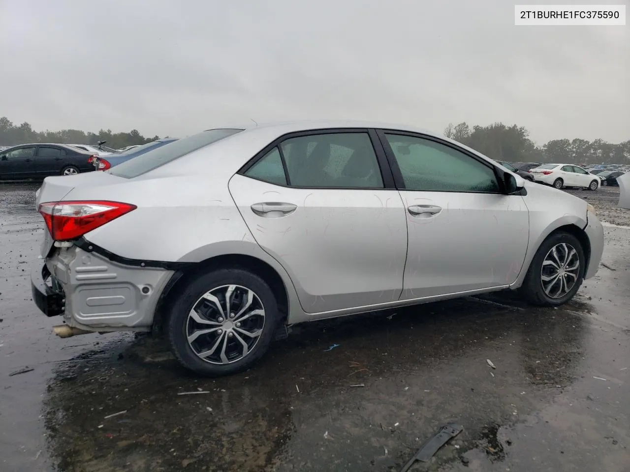 2015 Toyota Corolla L VIN: 2T1BURHE1FC375590 Lot: 71344284