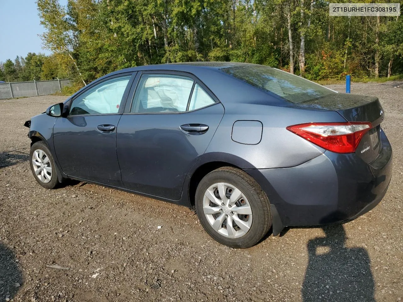 2015 Toyota Corolla L VIN: 2T1BURHE1FC308195 Lot: 71355504