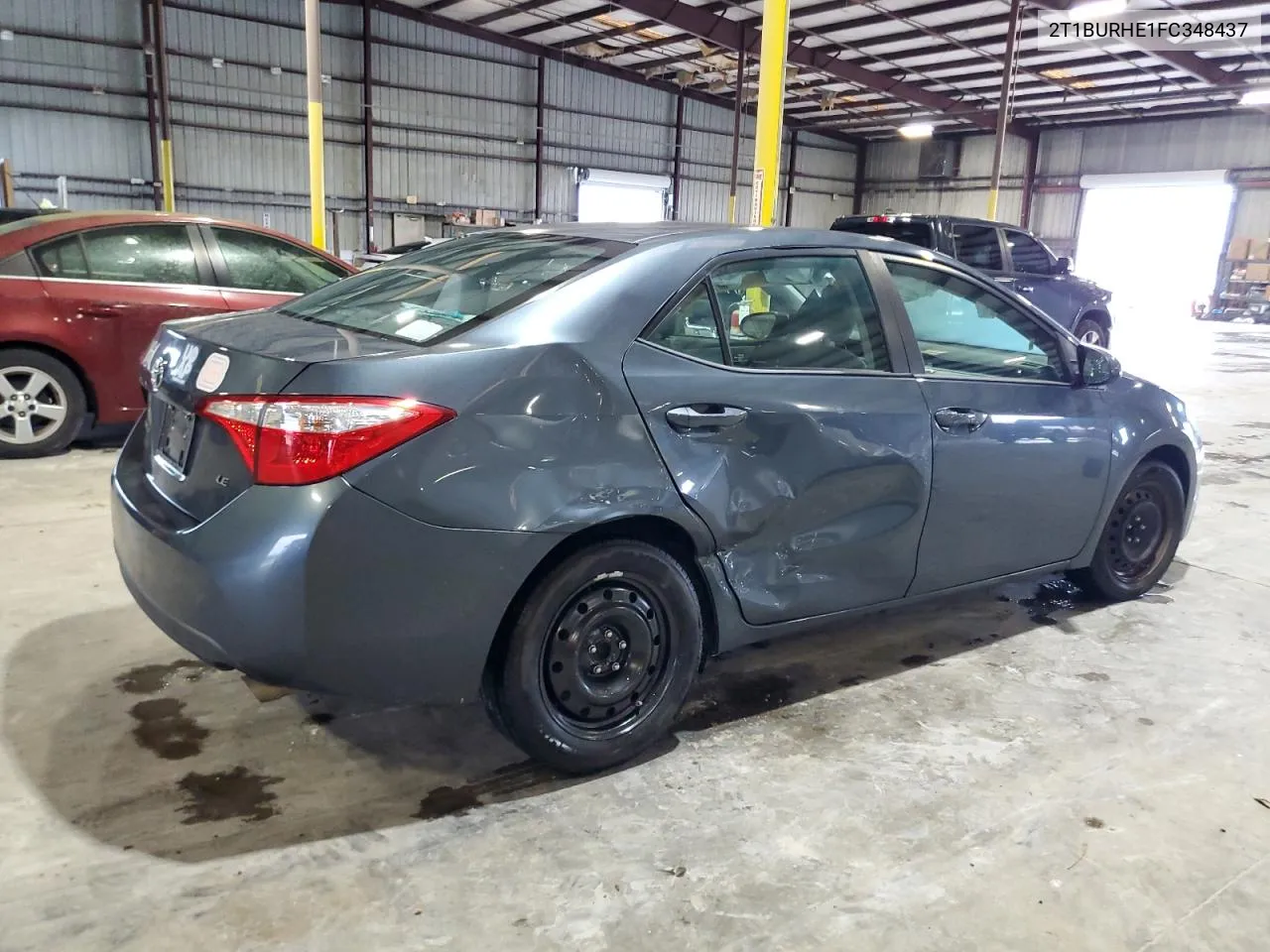 2015 Toyota Corolla L VIN: 2T1BURHE1FC348437 Lot: 71363634