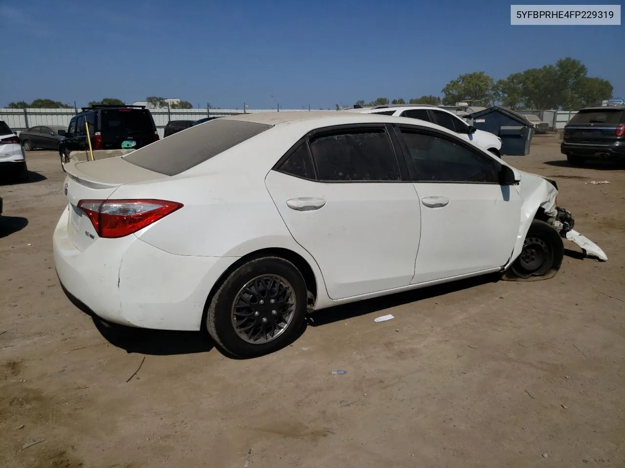 5YFBPRHE4FP229319 2015 Toyota Corolla Eco