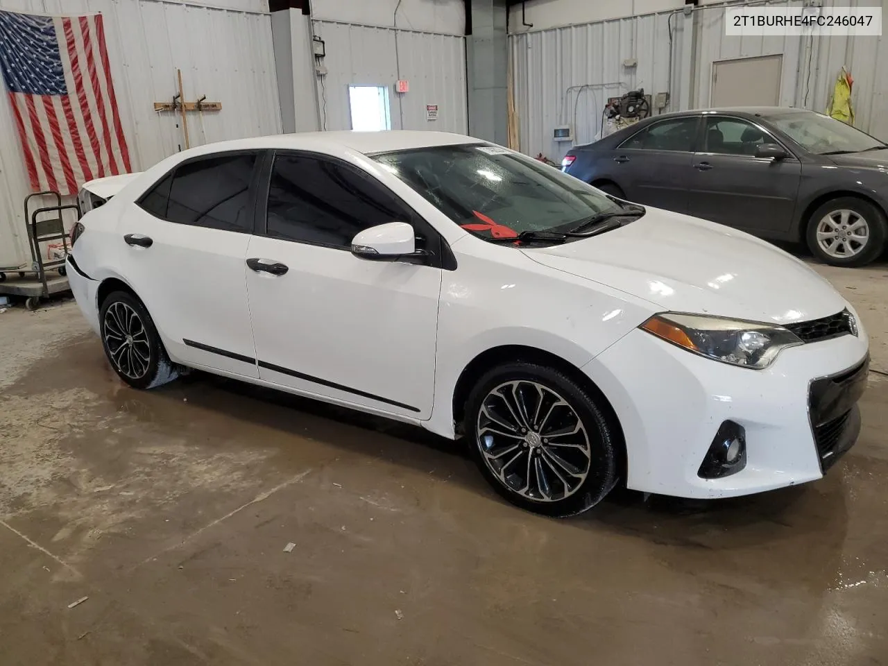 2015 Toyota Corolla L VIN: 2T1BURHE4FC246047 Lot: 71492034