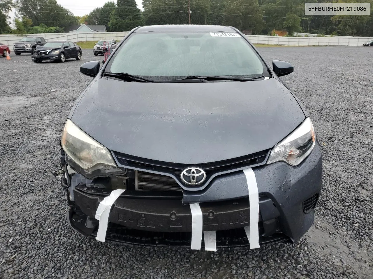 5YFBURHE0FP219086 2015 Toyota Corolla L