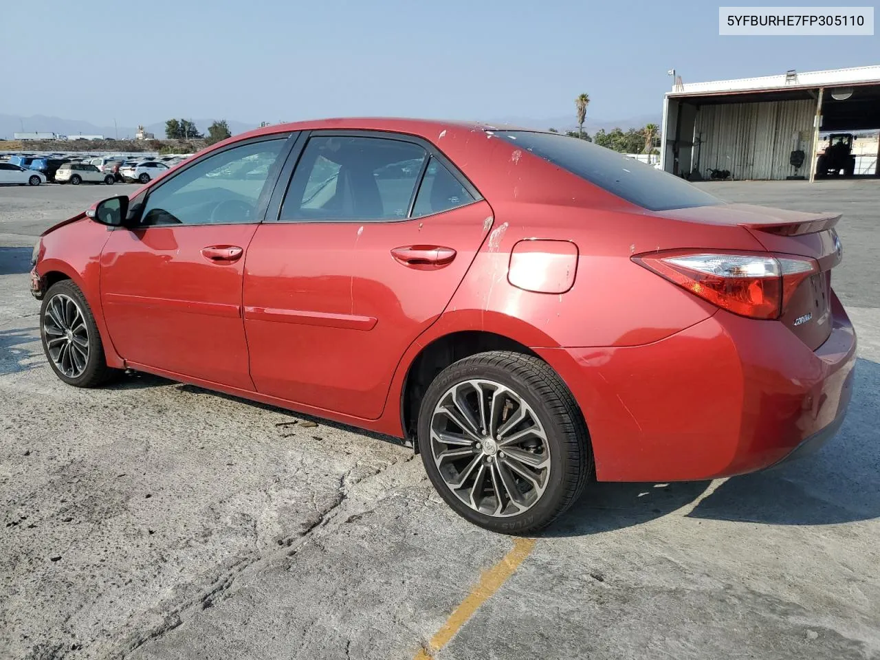 2015 Toyota Corolla L VIN: 5YFBURHE7FP305110 Lot: 71718184