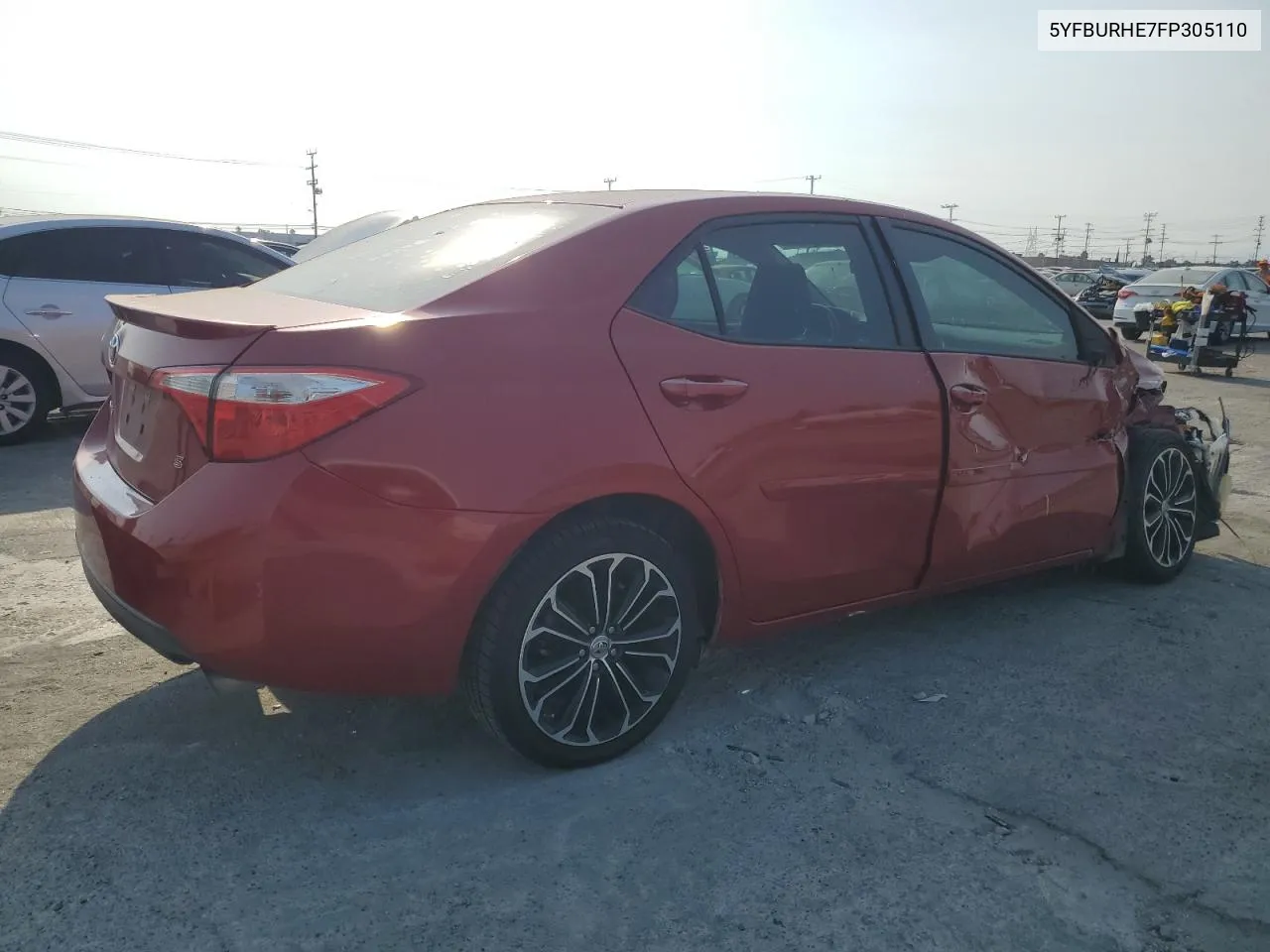 2015 Toyota Corolla L VIN: 5YFBURHE7FP305110 Lot: 71718184