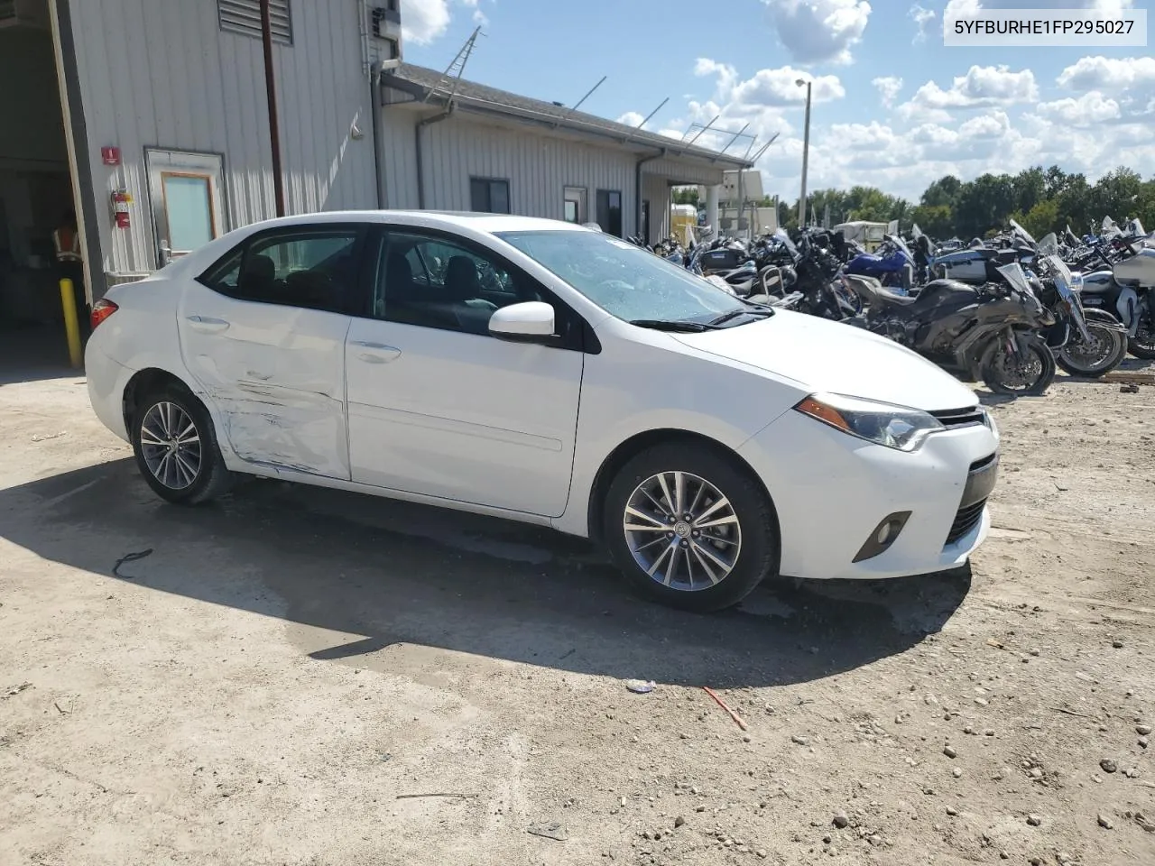 2015 Toyota Corolla L VIN: 5YFBURHE1FP295027 Lot: 71770864