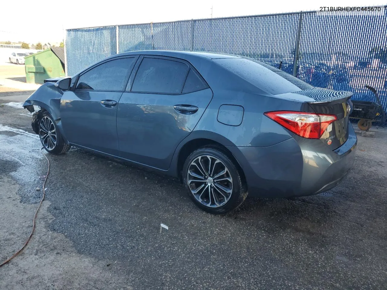 2015 Toyota Corolla L VIN: 2T1BURHEXFC445670 Lot: 71811264