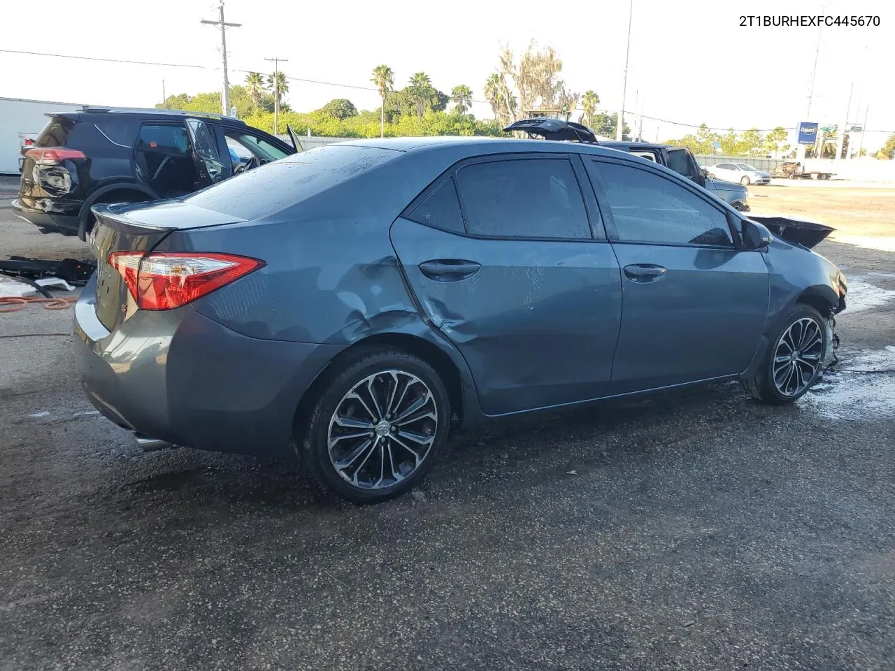 2015 Toyota Corolla L VIN: 2T1BURHEXFC445670 Lot: 71811264