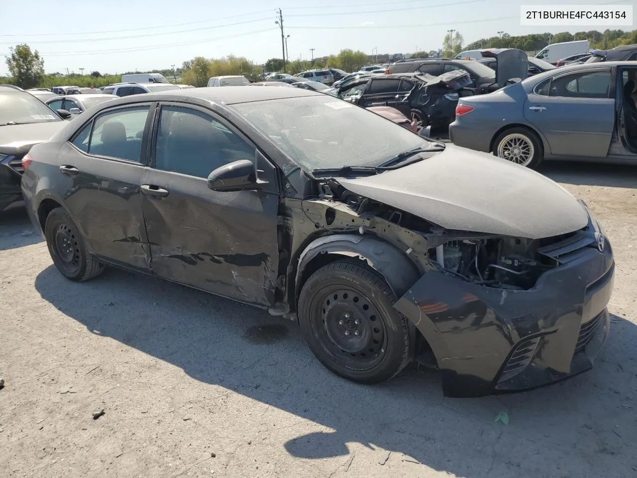 2015 Toyota Corolla L VIN: 2T1BURHE4FC443154 Lot: 71827814