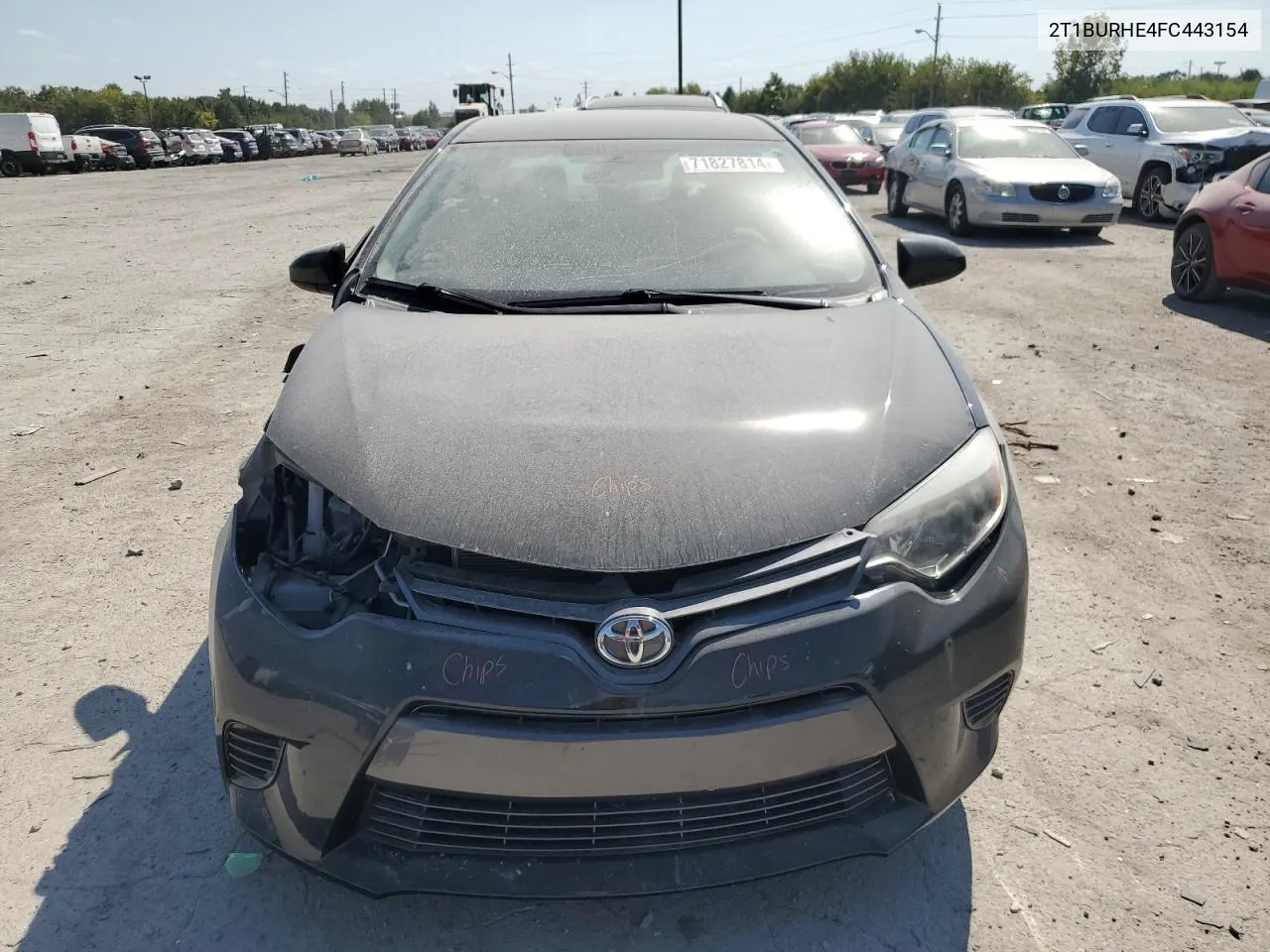 2T1BURHE4FC443154 2015 Toyota Corolla L