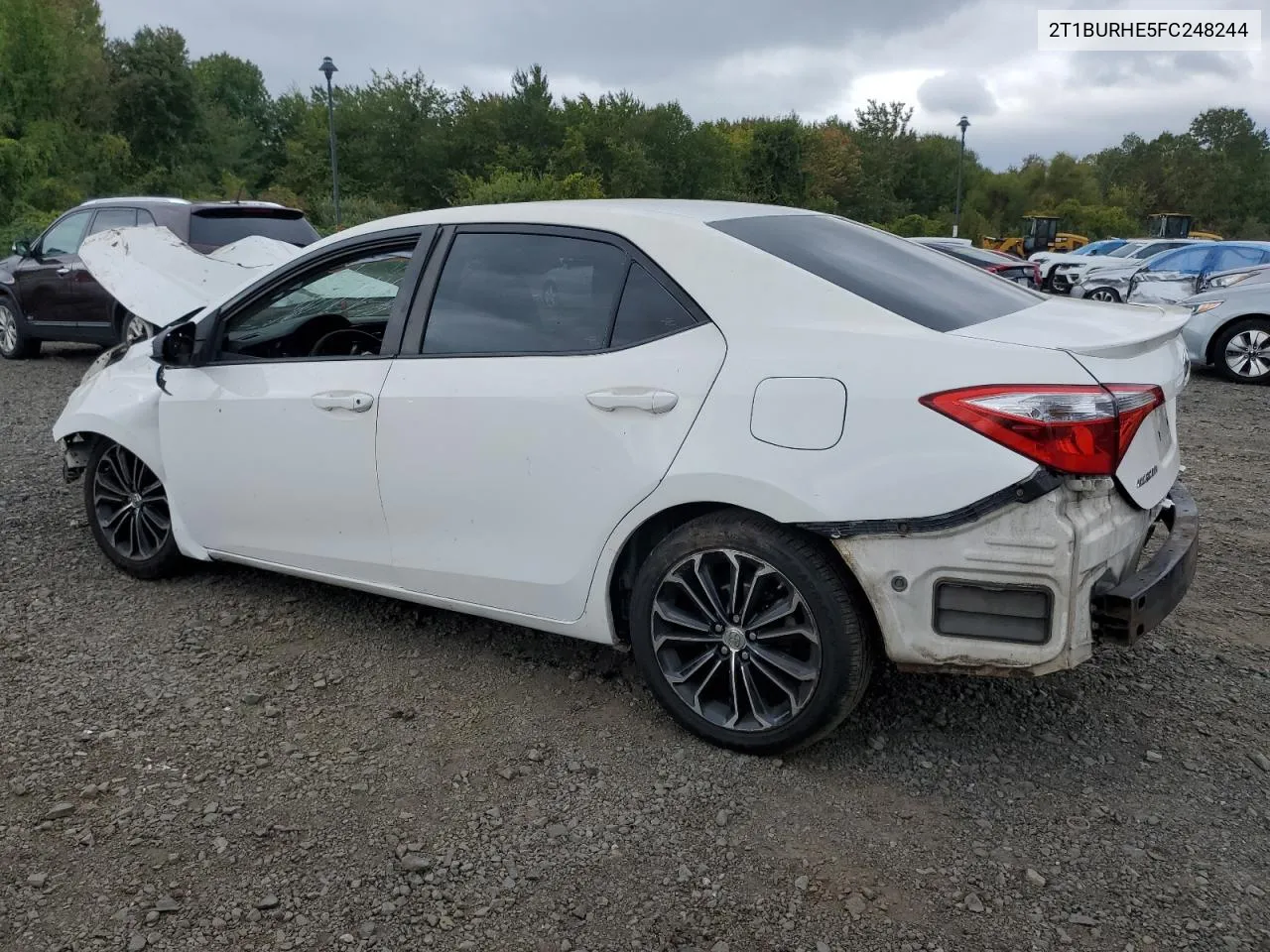 2015 Toyota Corolla L VIN: 2T1BURHE5FC248244 Lot: 71833944