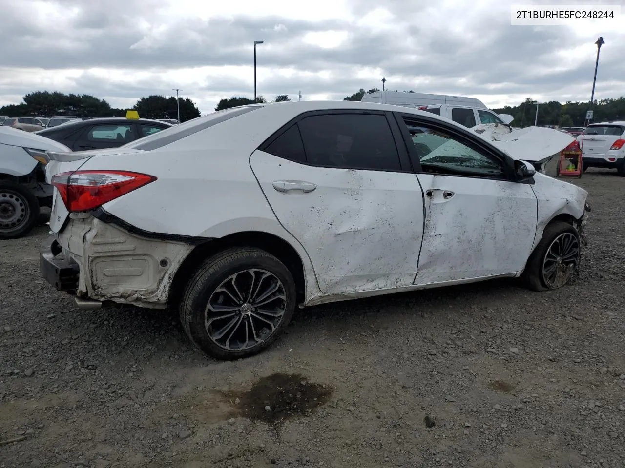 2015 Toyota Corolla L VIN: 2T1BURHE5FC248244 Lot: 71833944