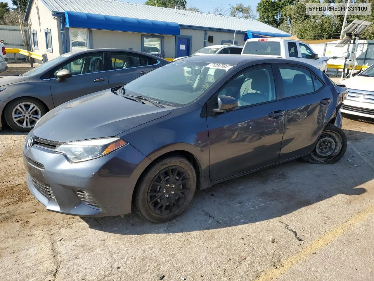 2015 Toyota Corolla L VIN: 5YFBURHE9FP331109 Lot: 71856964