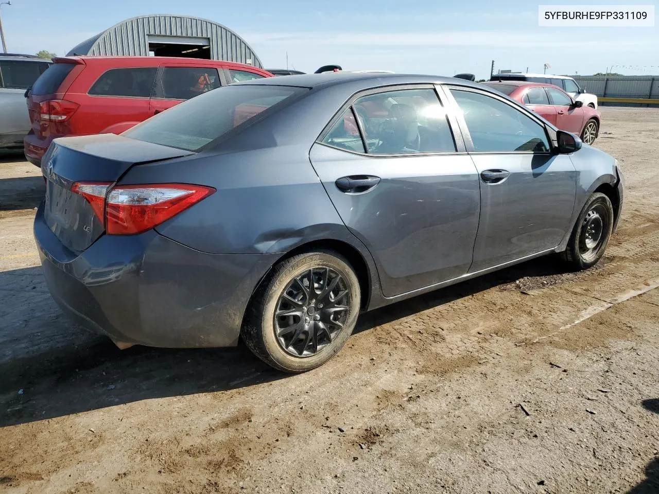 2015 Toyota Corolla L VIN: 5YFBURHE9FP331109 Lot: 71856964