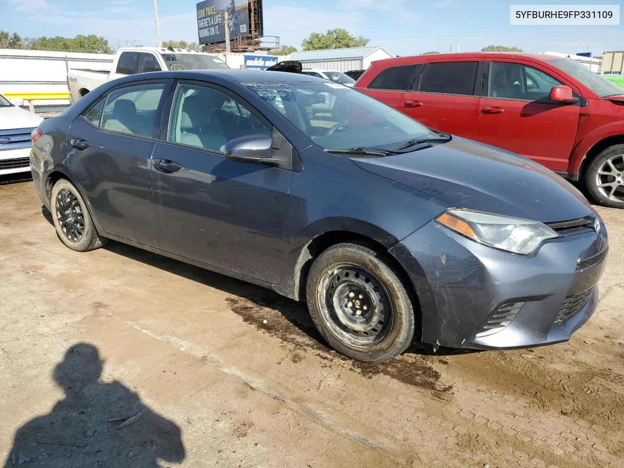 2015 Toyota Corolla L VIN: 5YFBURHE9FP331109 Lot: 71856964