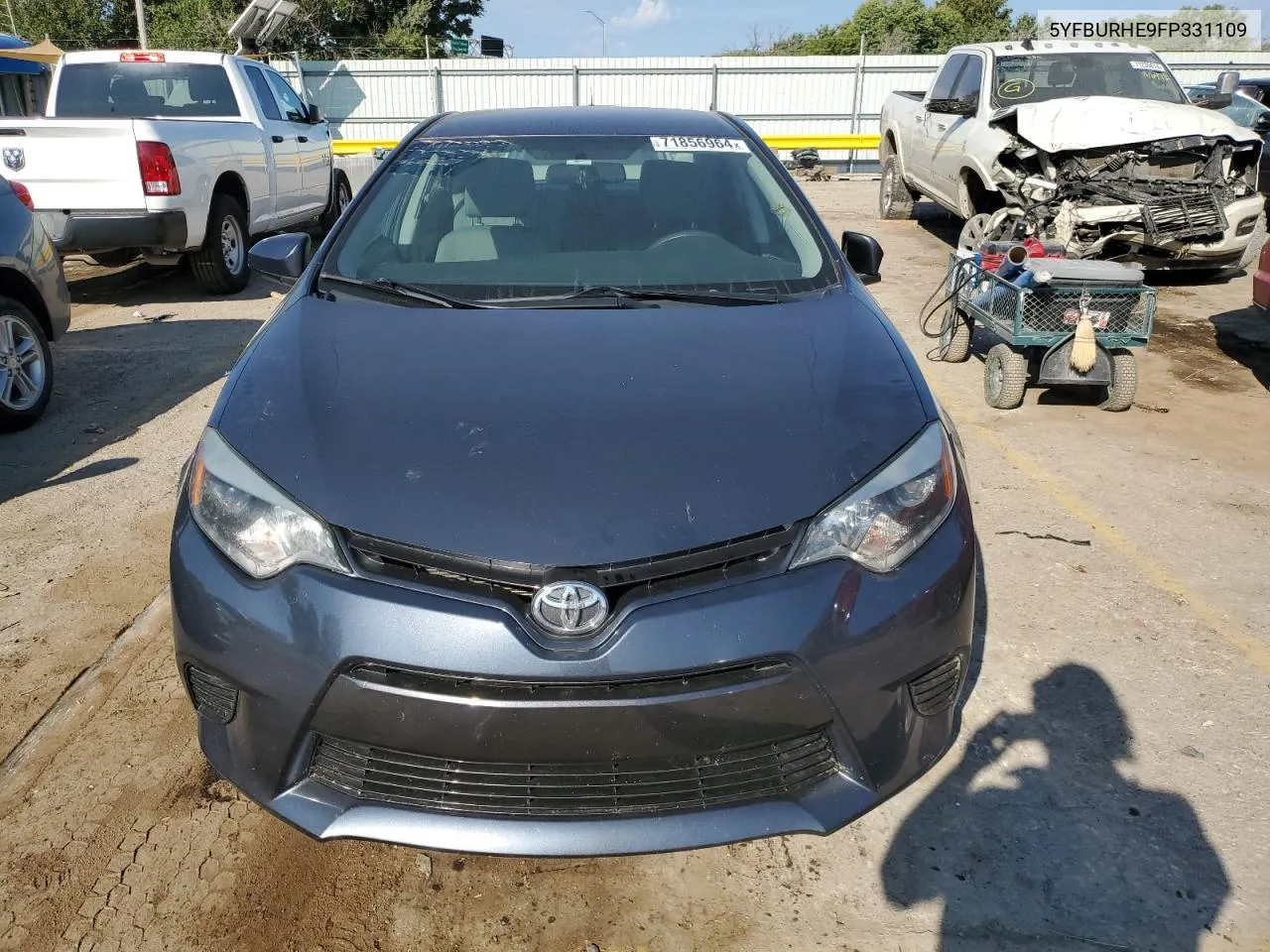 2015 Toyota Corolla L VIN: 5YFBURHE9FP331109 Lot: 71856964