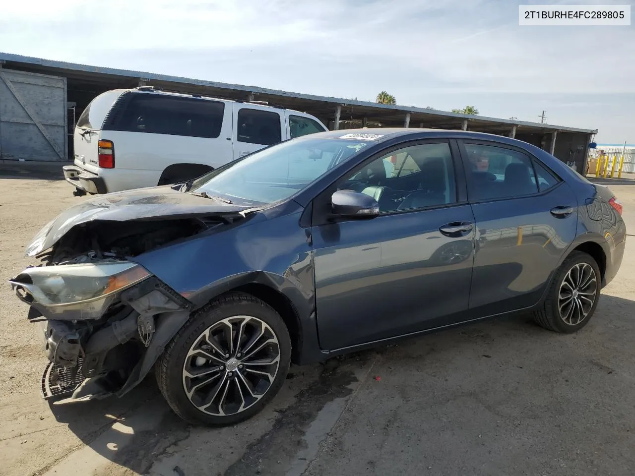 2015 Toyota Corolla L VIN: 2T1BURHE4FC289805 Lot: 72004924