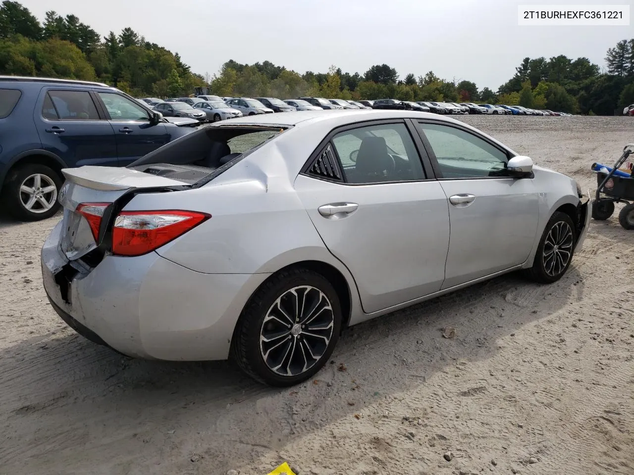 2T1BURHEXFC361221 2015 Toyota Corolla L