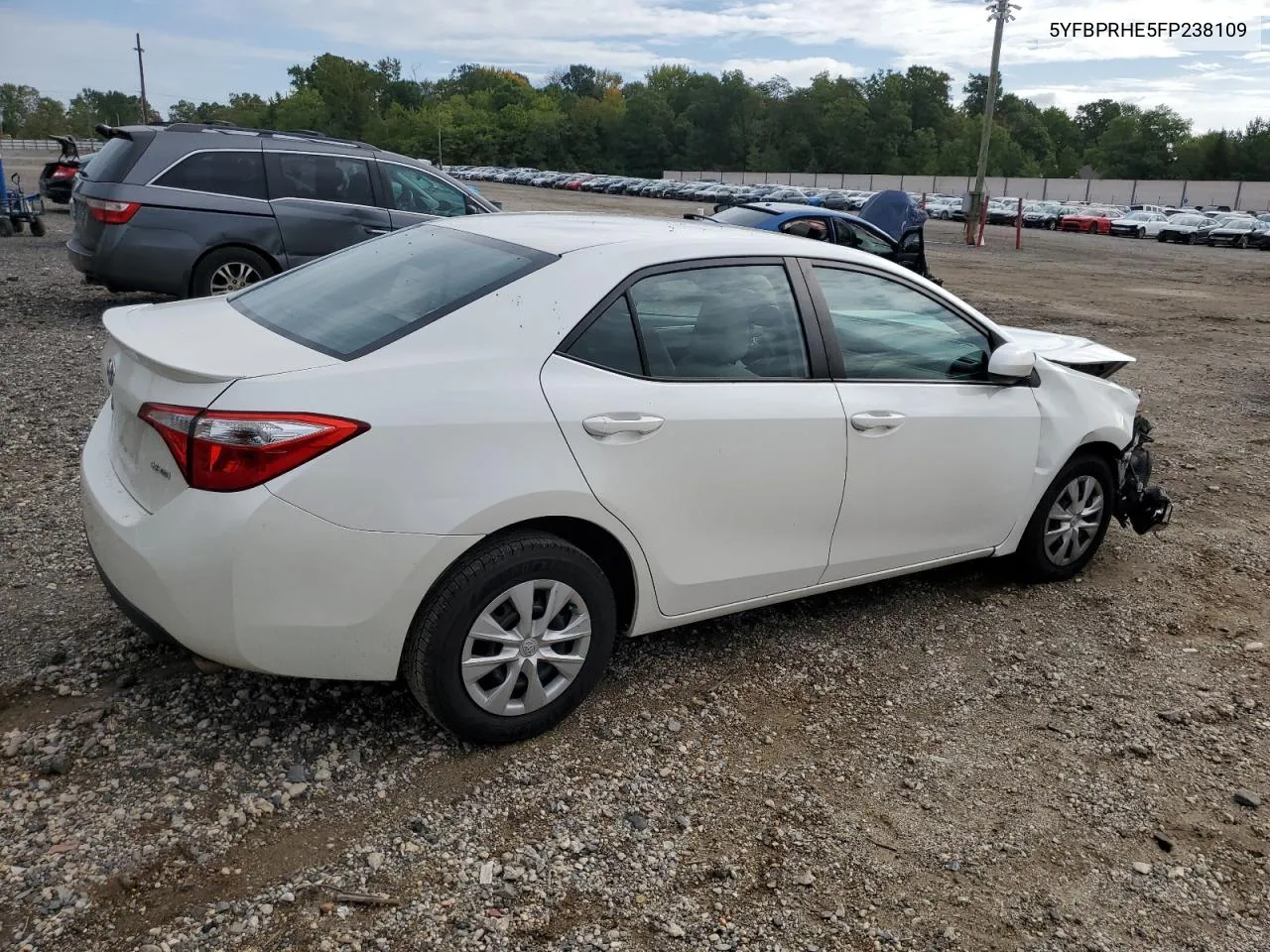 2015 Toyota Corolla Eco VIN: 5YFBPRHE5FP238109 Lot: 72198294