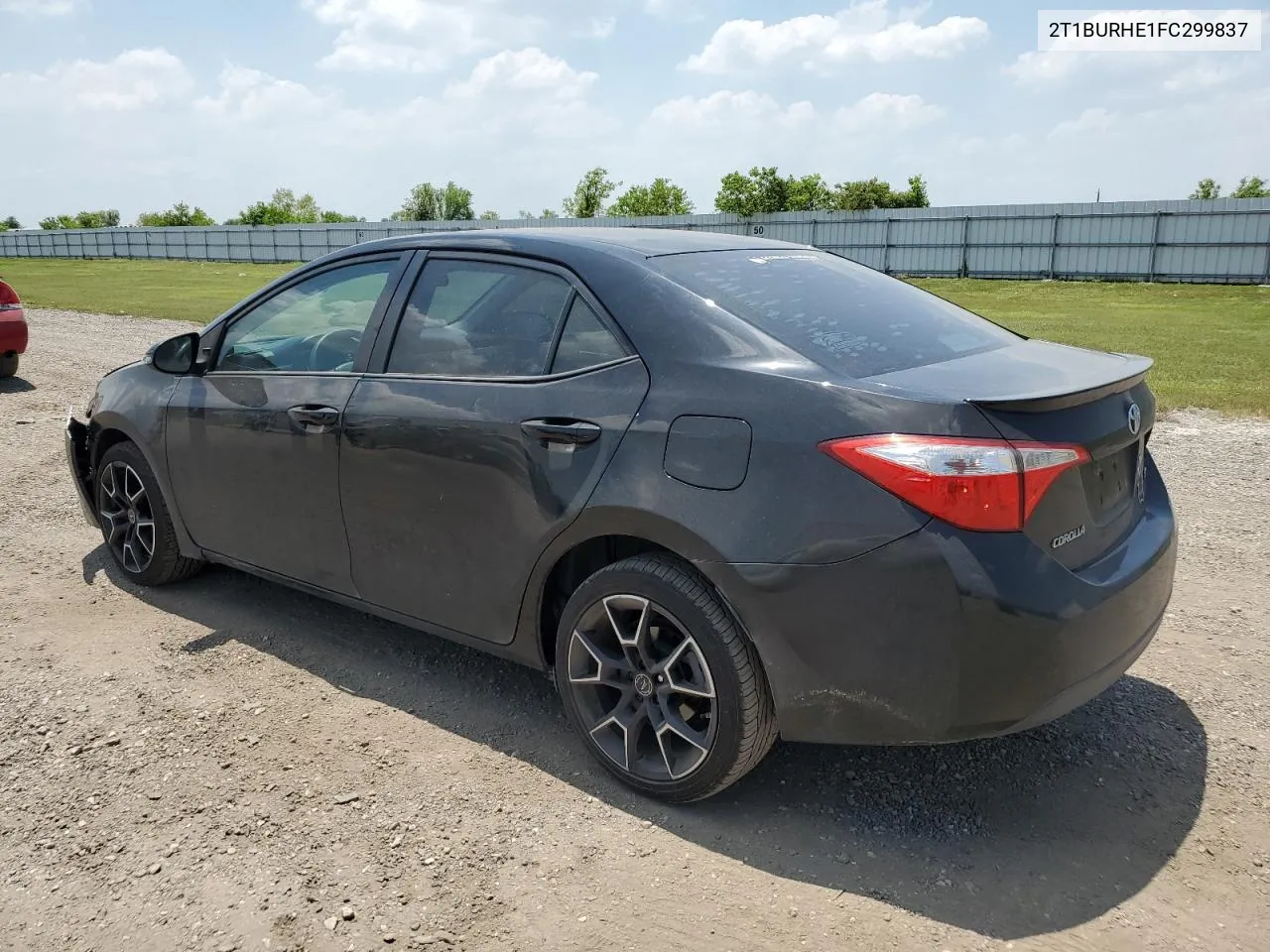 2015 Toyota Corolla L VIN: 2T1BURHE1FC299837 Lot: 72206554