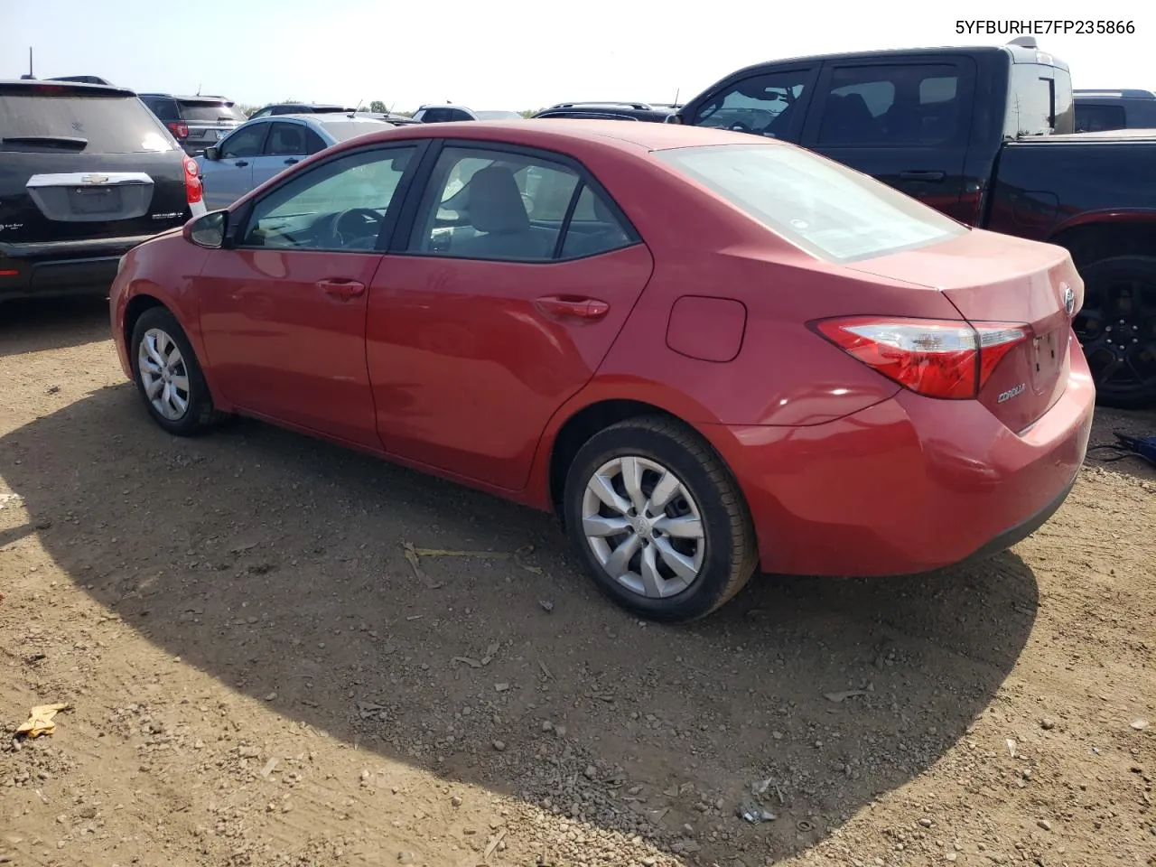 2015 Toyota Corolla L VIN: 5YFBURHE7FP235866 Lot: 72223314