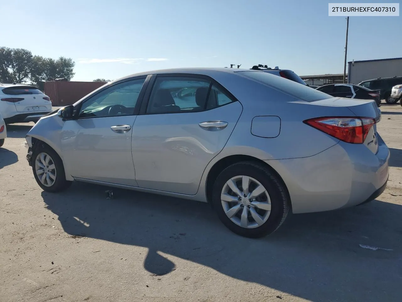 2015 Toyota Corolla L VIN: 2T1BURHEXFC407310 Lot: 72284774