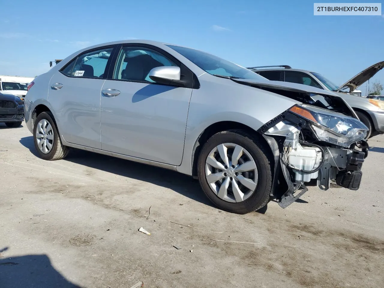 2T1BURHEXFC407310 2015 Toyota Corolla L