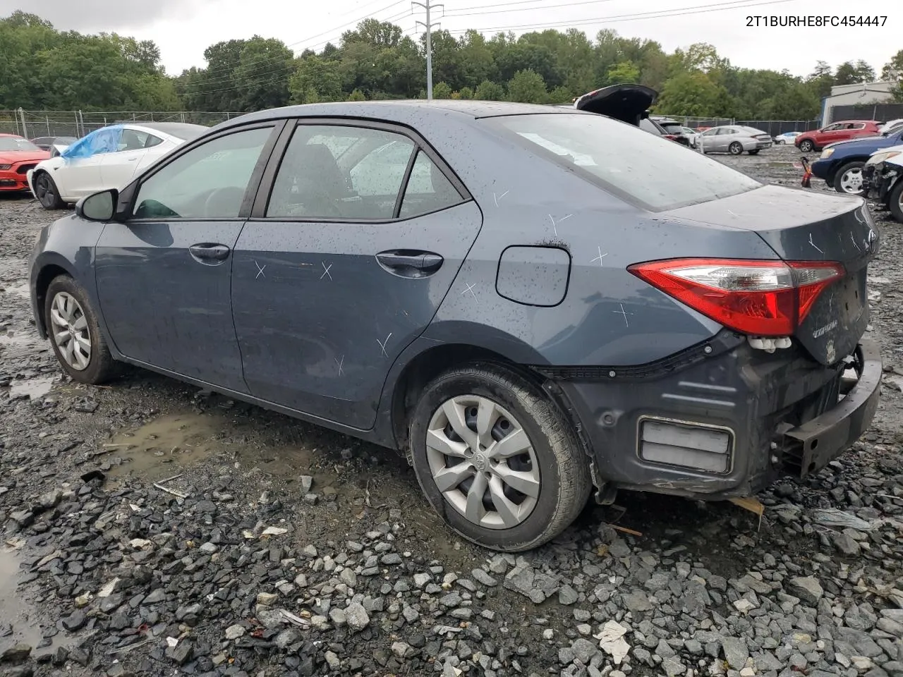 2015 Toyota Corolla L VIN: 2T1BURHE8FC454447 Lot: 72289614