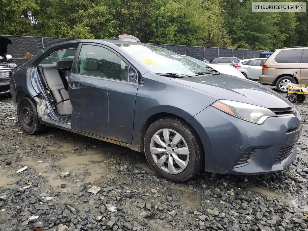 2015 Toyota Corolla L VIN: 2T1BURHE8FC454447 Lot: 72289614