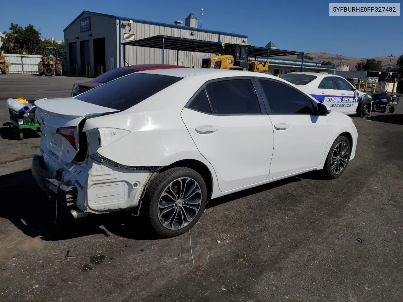 2015 Toyota Corolla L VIN: 5YFBURHE0FP327482 Lot: 72542164