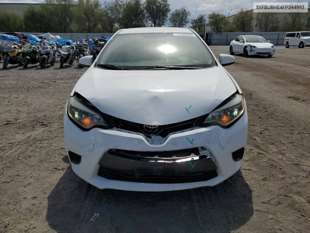 5YFBURHE4FP244993 2015 Toyota Corolla L