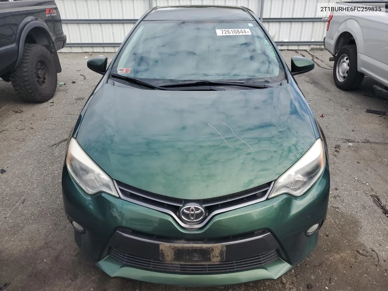 2T1BURHE6FC259835 2015 Toyota Corolla L