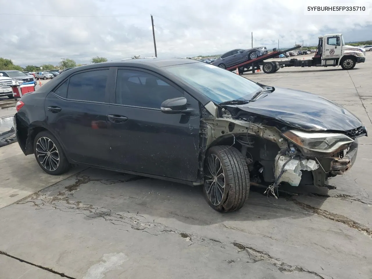 2015 Toyota Corolla L VIN: 5YFBURHE5FP335710 Lot: 72651874