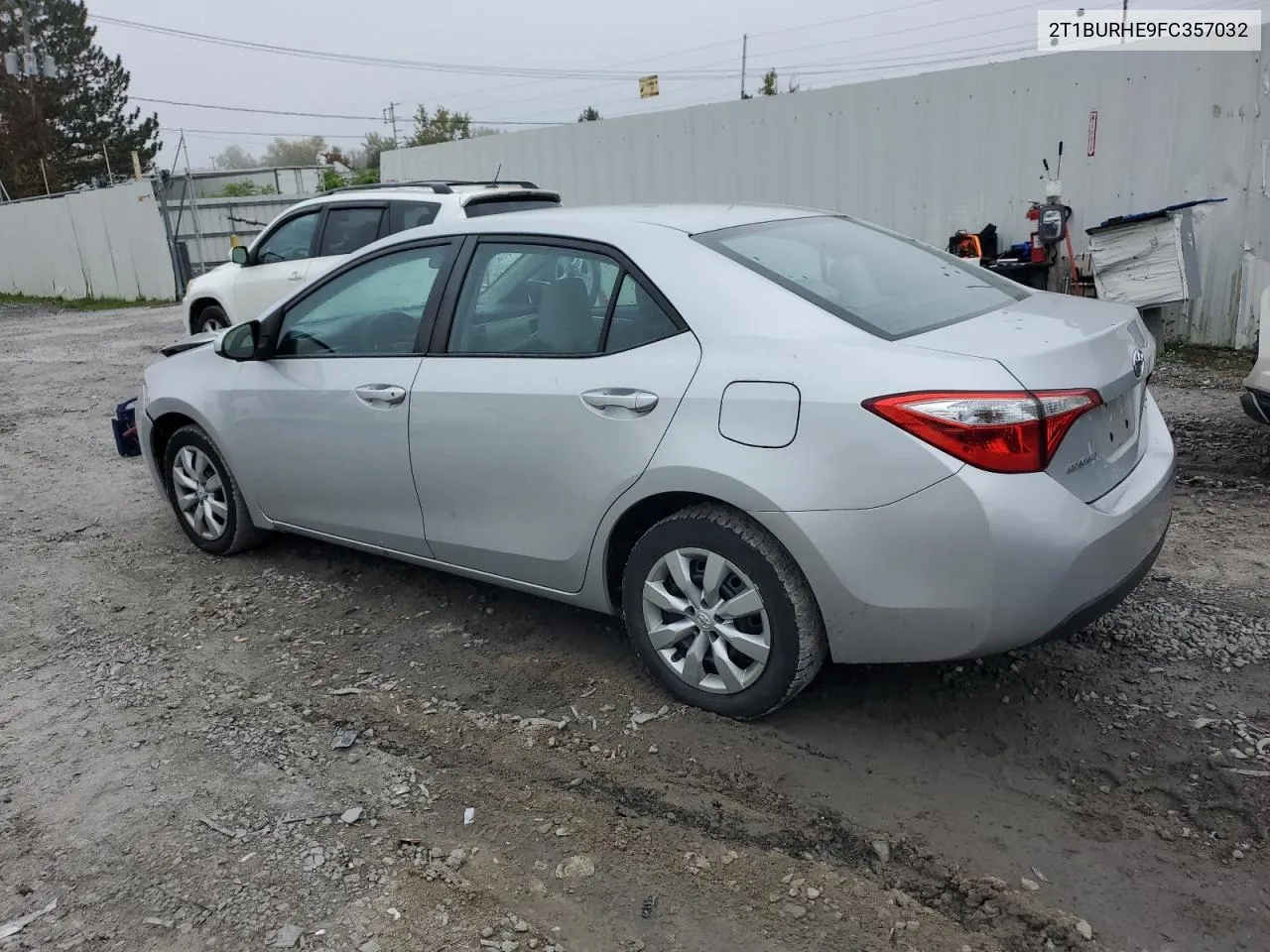 2015 Toyota Corolla L VIN: 2T1BURHE9FC357032 Lot: 72687794