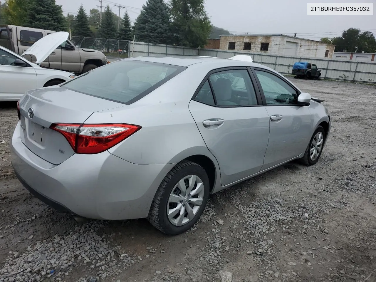 2015 Toyota Corolla L VIN: 2T1BURHE9FC357032 Lot: 72687794