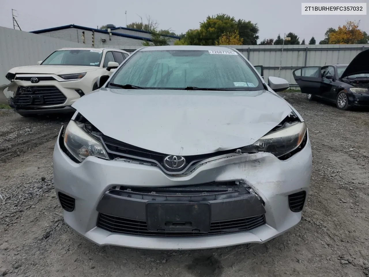 2T1BURHE9FC357032 2015 Toyota Corolla L