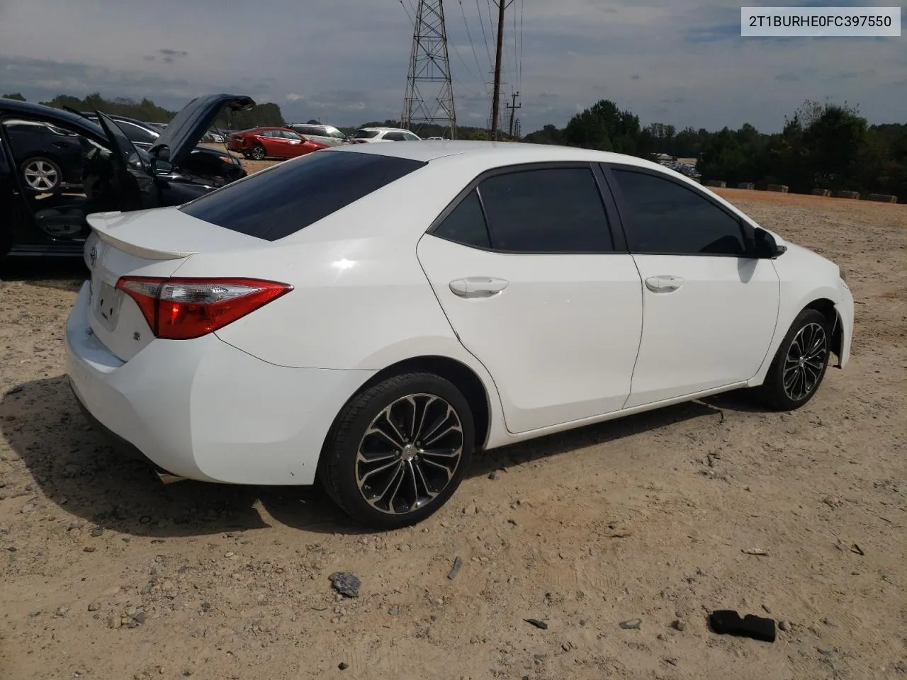 2015 Toyota Corolla L VIN: 2T1BURHE0FC397550 Lot: 72716744