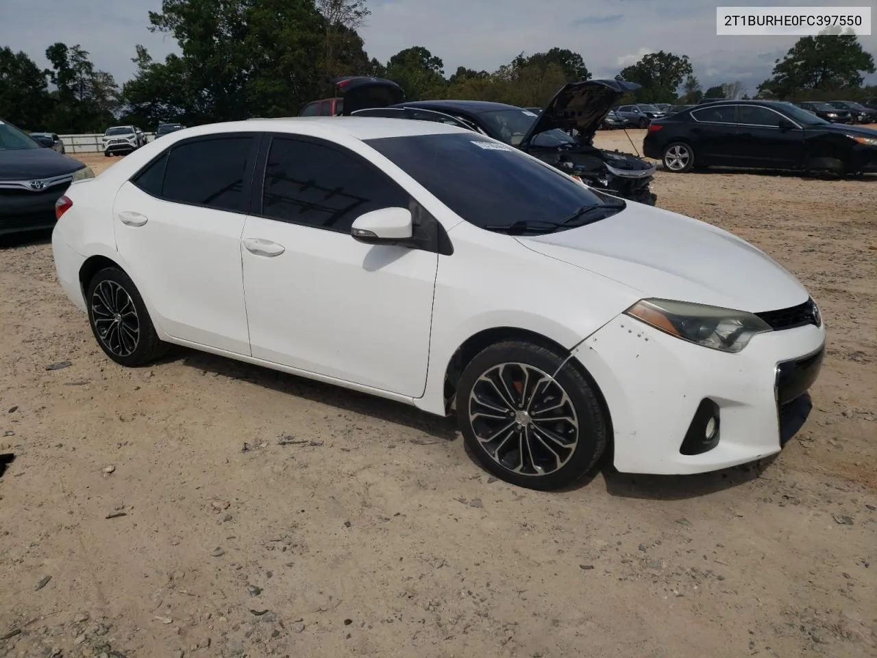 2015 Toyota Corolla L VIN: 2T1BURHE0FC397550 Lot: 72716744