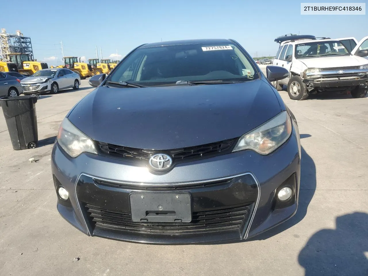 2T1BURHE9FC418346 2015 Toyota Corolla L