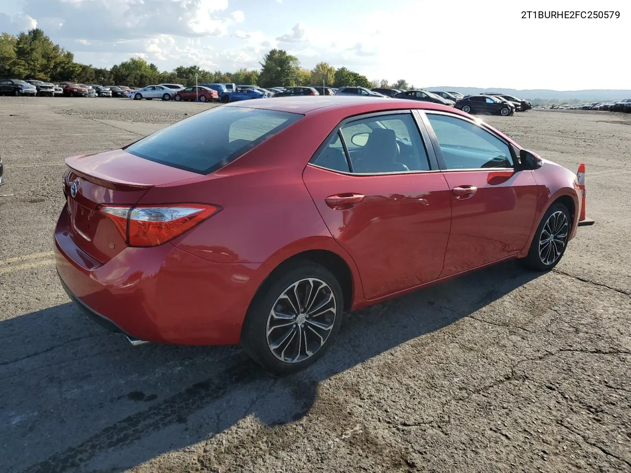 2015 Toyota Corolla L VIN: 2T1BURHE2FC250579 Lot: 72761814